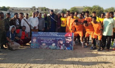 نائب رئيس انتقالي أبين يشارك في افتتاح دوري الشهيد عبداللطيف السيد ورفاقه الرمضاني بجعار