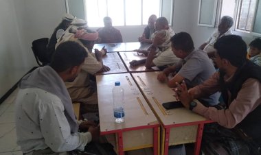 انتقالي لودر يعقد لقاءً مع السلطة المحلية للوقوف أمام أوضاع المديرية