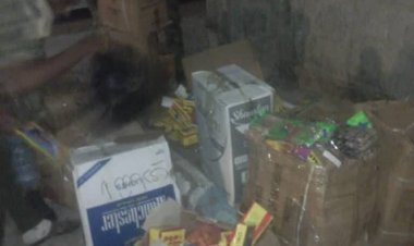 أمن عدن يصادر كميات كبيرة من الألعاب النارية من أسواق العاصمة