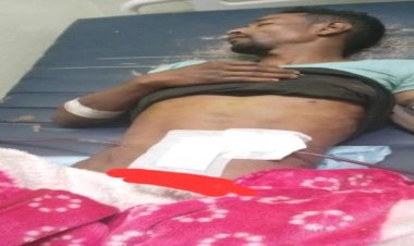 حادثة مأساوية تشهدها محافظة تعز اليمنية عقب قيام شاب يطعن نفسه لهذا السبب