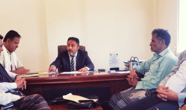 برئاسة سمير الحييد تنفيذية انتقالي أبين تعقد اجتماعها الدوري وتستعرض مستجدات الأوضاع الأمنية والاقتصادية بالمحافظة