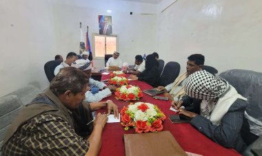 انتقالي سقطرى يناقش مستجدات العمل التنظيمي والاجتماعي