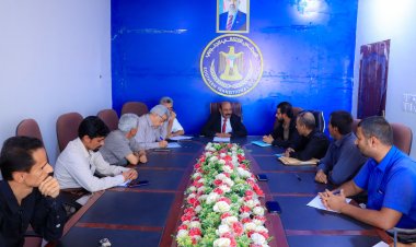 انتقالي شبوة يشيد بنجاح زيارة الرئيس الزبيدي والاطلاع على القضايا الخدمية والتنموية في المحافظة