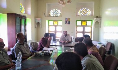 في اجتماعها الدوري : تنفيذية انتقالي مديرية الضالع تتخذ عددا من الإجراءات التنظيمية وتؤكد وقوفها الجاد في محاربة المخدرات