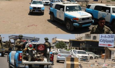 لليوم الثالث على التوالي.. أمن العاصمة عدن يواصل حملته الأمنية الواسعة ضد المركبات المخالفة