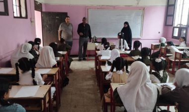 انتقالي خنفر يواصل نزوله الميداني لمدارس المديرية