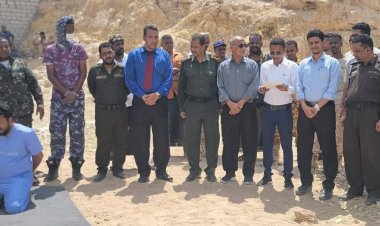 المكلا تشهد تنيفذ حكم الإعدام قصاصاً بحق قاتل زوجته بالبترول امام اطفالها