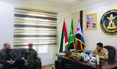 العميد المحمدي يناقش مع قائد المقاومة الجنوبية بحضرموت سير الترتيبات لمليونية حضرموت أولًا بالمكلا