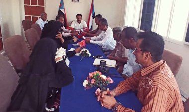 تنفيذية انتقالي أبين تناقش الوضع الأمني بالمحافظة