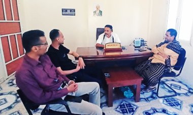 رئيس انتقالي أبين يلتقي مدير عام صندوق النظافة بالمحافظة