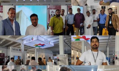 شركة دهانات الجزيرة تشارك  بمعرض عدن الثاني للإعمار والبناء بالعاصمة عدن