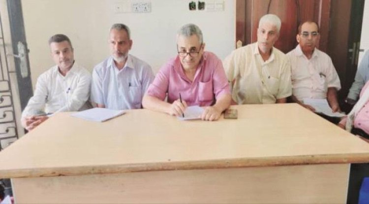 مناقشة الاستعدادت لتدشين اختبارات شهادة الثانوية العامة بالضالع 