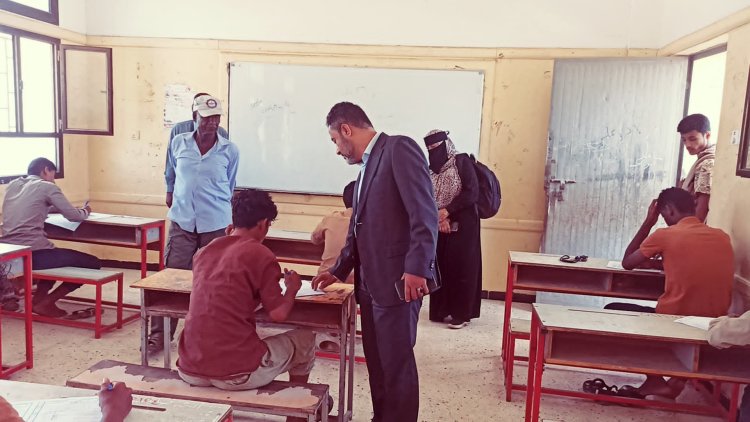 انتقالي أبين يدشن امتحانات الثانوية العامة للعام الدراسي 2024/2025