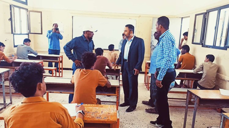 انتقالي أبين يدشن امتحانات الثانوية العامة للعام الدراسي 2024/2025