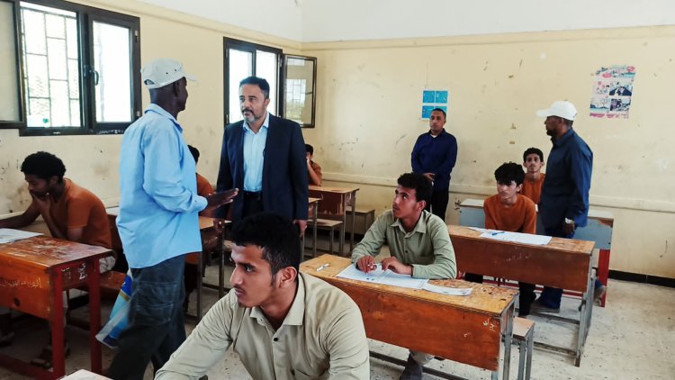 انتقالي أبين يدشن امتحانات الثانوية العامة للعام الدراسي 2024/2025