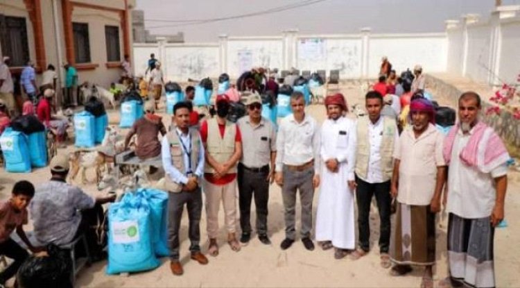 بدعم كويتي.. اختتام مشروع تربية الماعز 3 بغيل باوزير 