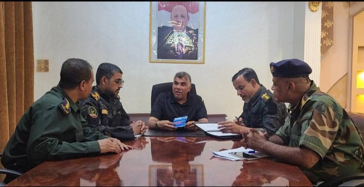 اجتماع أمني طارئ: العميد المنهالي يُعلن الحرب على المجموعات المهددة للأمن في حضرموت