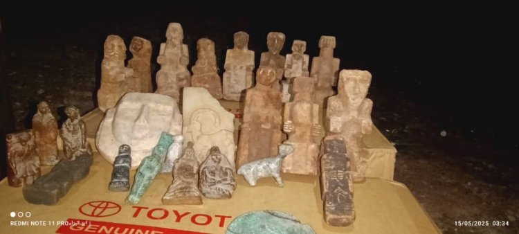 ‏قوات العمالقة الجنوبية تحبط عملية تهريب آثار في باب المندب