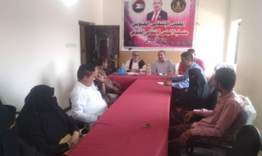 لجنة من الأمانة العامة تزور منسقية جامعة أبين