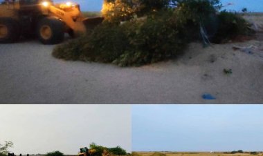 بتوجيهات لملس .. استكمال إزالة العشوائيات بشكل كامل بأرضية مشروع الطاقة الشمسية في بئر أحمد