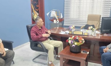 الجاوي وهيثم يناقشان اعمال المكاتب التنفيذية للمعلا