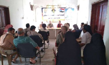 رئيس انتقالي لودر يلتقي عددا من المشايخ والشخصيات السياسية والاجتماعية بالمديرية