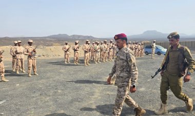 العميد نصر عاطف اليافعي قائد ألوية الدعم والإسناد يشيد بجاهزية اللواء الثاني دعم واسناد بمحور أبين