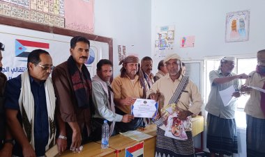انتقالي عرماء بمحافظة شبوة يكرّم الكوادر التربوية والتعليمية في المديرية