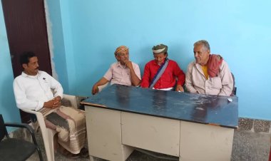 انتقالي يافع سباح يتفقد مكتب الزراعة ويبحث سبل دعم التنمية الزراعية بالمديرية