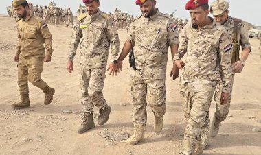 العميد نصر اليافعي يطّلع على جاهزية اللواء الثالث دعم وإسناد بمحور أبين