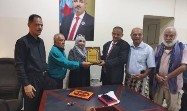 نقابة الصحفيين الجنوبيين تكرم الاستاذ الدكتور أمين العلياني المدافع عن الجنوب والرائد في خدمة الإعلام الجنوبي