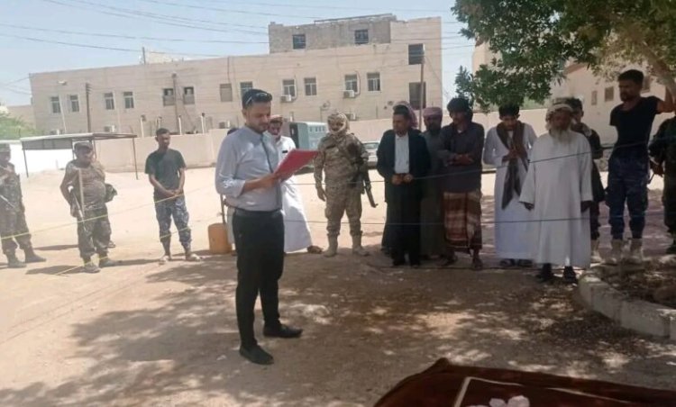 النيابة العامة في سيئون تنفذ حكم القصاص الشرعي بحق مدان بجريمة قتل