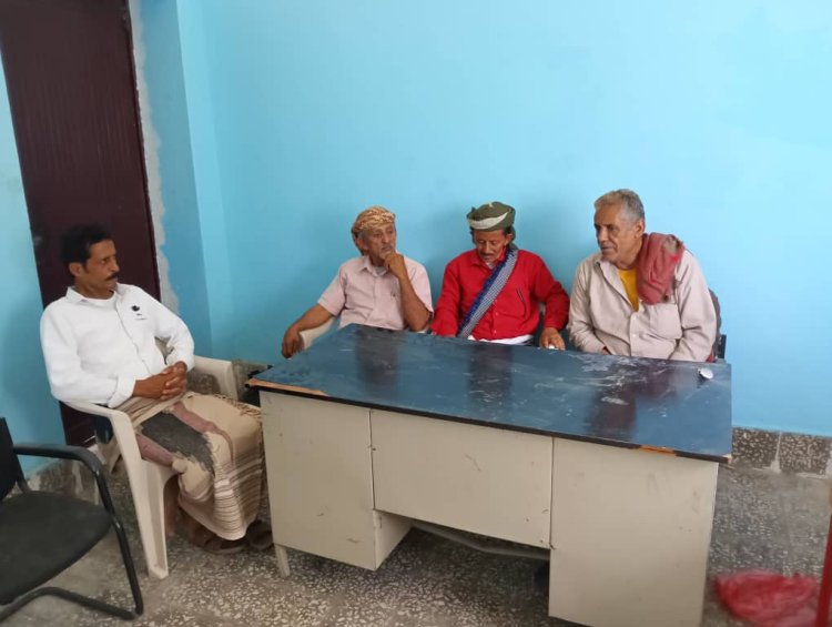 انتقالي يافع سباح يتفقد مكتب الزراعة ويبحث سبل دعم التنمية الزراعية بالمديرية