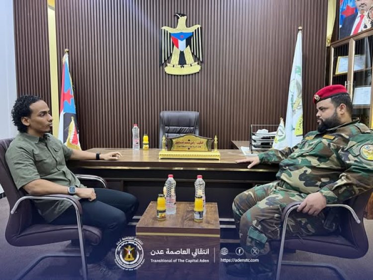 السقاف يزور ميناء المنطقة الحرة بالعاصمة عدن ويطلع على الجهود الأمنية المبذولة