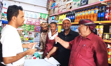 قيادة الانتقالي والسلطة المحلية والحزام الأمني في سرار يافع تنفذ حملة ميدانية لضبط الأسعار