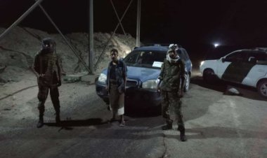 حزام ساحل أبين يستعيد سيارة عقب ساعات من سرقتها من الخط الدولي العام