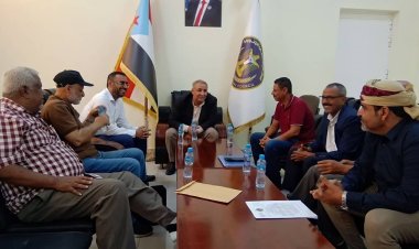 الربيزي يطّلع على مستجدات الأوضاع الراهنة في مناطق وادي وصحراء حضرموت