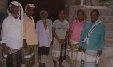 أهالي حارة العدني بحوطة لحج يشكرون الحالمي على جهوده في حل مشكلة المياه بحارتهم