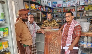 مكتب الصناعة والتجارة بشبام يواصل حملاته لمراقبة الاسعار وضبط المخالفين بالمديرية