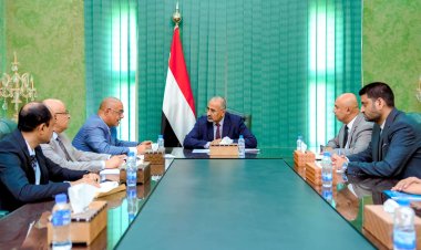 الرئيس الزُبيدي يشدد على أهمية النهوض بقطاع الاتصالات وفق رؤية استراتيجية حديثة