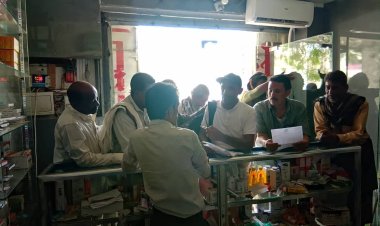 فريق مشترك من مكتب الصحة والسلطة المحلية والانتقالي ينفذ نزولًا ميدانيًا للمنشآت الطبية والصيدليات بزنجبار