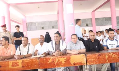 إنتقالي لحج  يدشن المخيم الصيفي الأول لطلاب وطالبات الحوطة