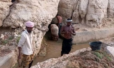 تنفيذية انتقالي المسيلة تنفذ مبادرة تنظيف معيان مياه منطقة بزون بوادي المسيلة