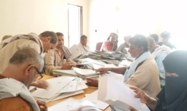 انتقالي خنفر يدشن قاعدة بيانات الشهداء بمراكز المديرية