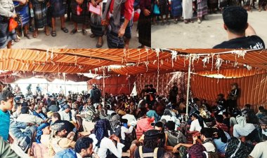 تحكيم قبلي من قبيلة المراقشة ينهي قضية تقطع لابناء الجرادمة- يافع بأبين