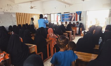 انتقالي أبين يدشن دورة تدريبية في مجال الخياطة