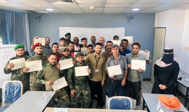 اختتام الدورة الثانية عشرة في أساسيات أمن الطيران بمطار عدن الدولي