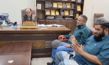 مدير عام دارسعد يلتقي جمعية وملاك معامل محطات تنقية المياه بالمديرية