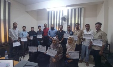 الهيئة العامة للأراضي بلحج تختتم دورة تدريبية في نظام المعلومات الجغرافية GIS