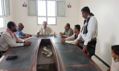 المسيمير تشهد مراسيم تسليم واستلام بين مدير العام السلف والخلف